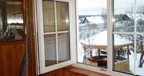 Пластиковые окна на дачу